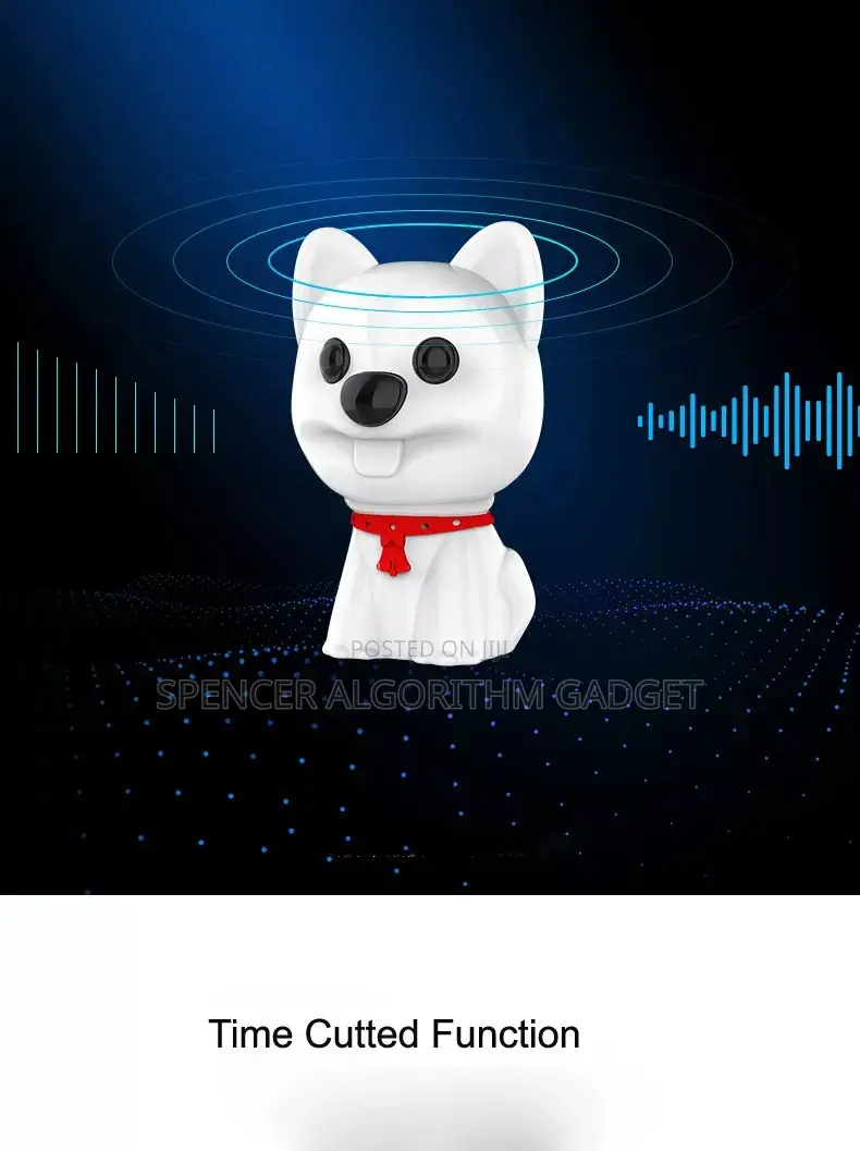 Audio Voice Sound Recorder Puppy Keyholder for Nanny Etc.