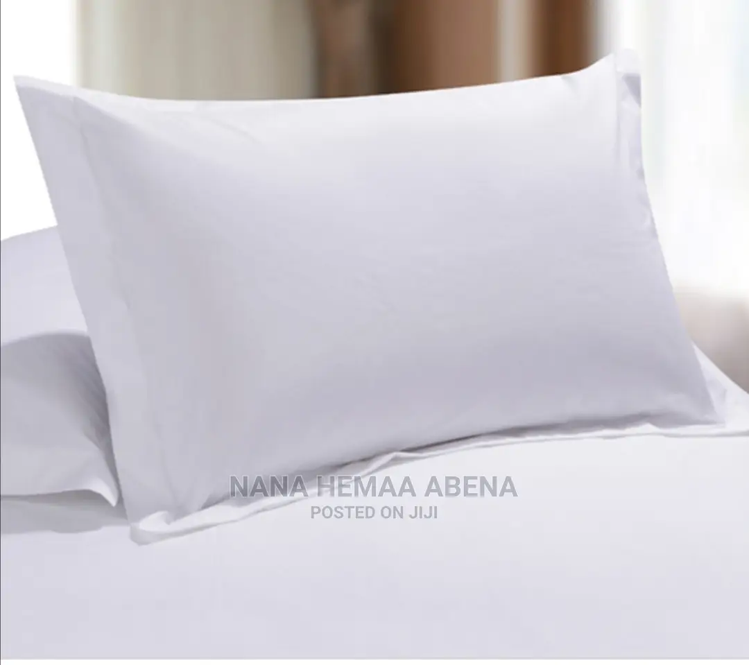 All White Hotel Pillowcases