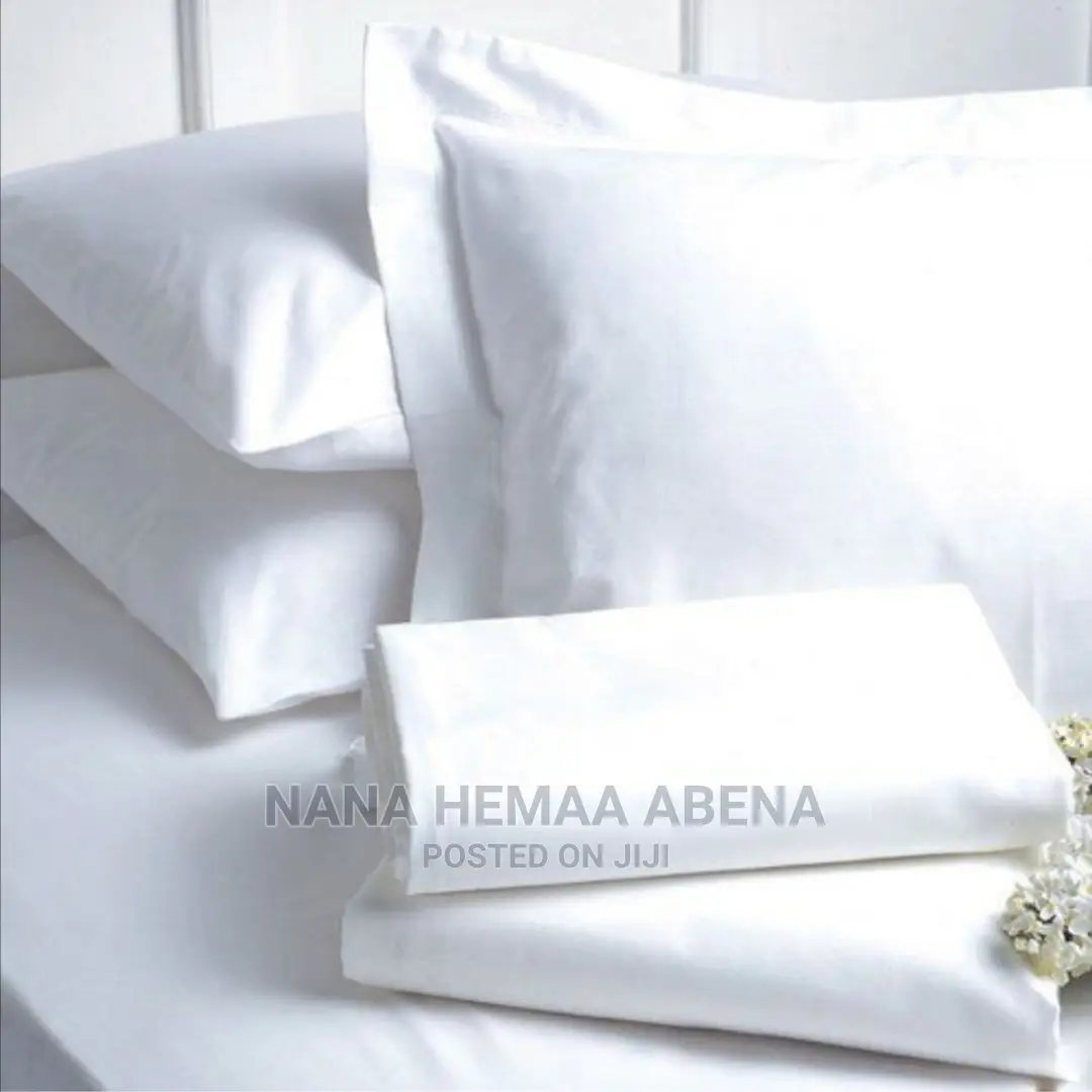 All White Hotel Pillowcases