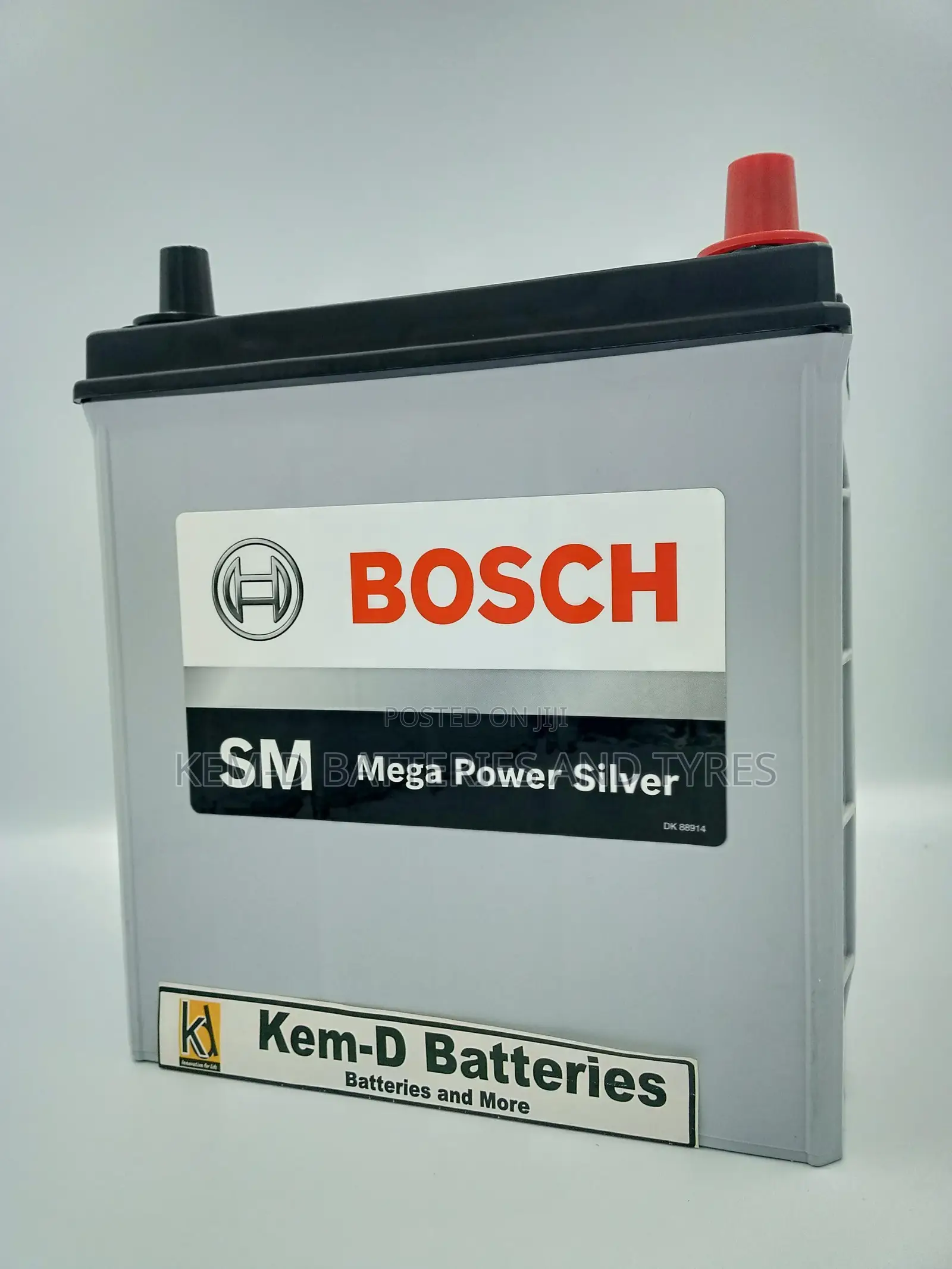 11 Plates Car Battery - Bosch Mega Battery + Free Delivery