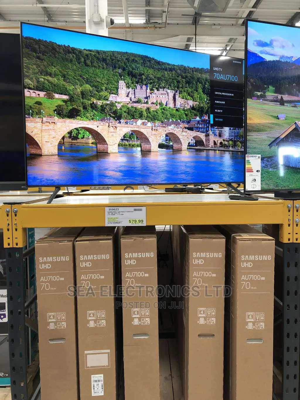 Samsung 70 Inches AU7000 Crystal UHD 4K Flat Smart TV (2021)