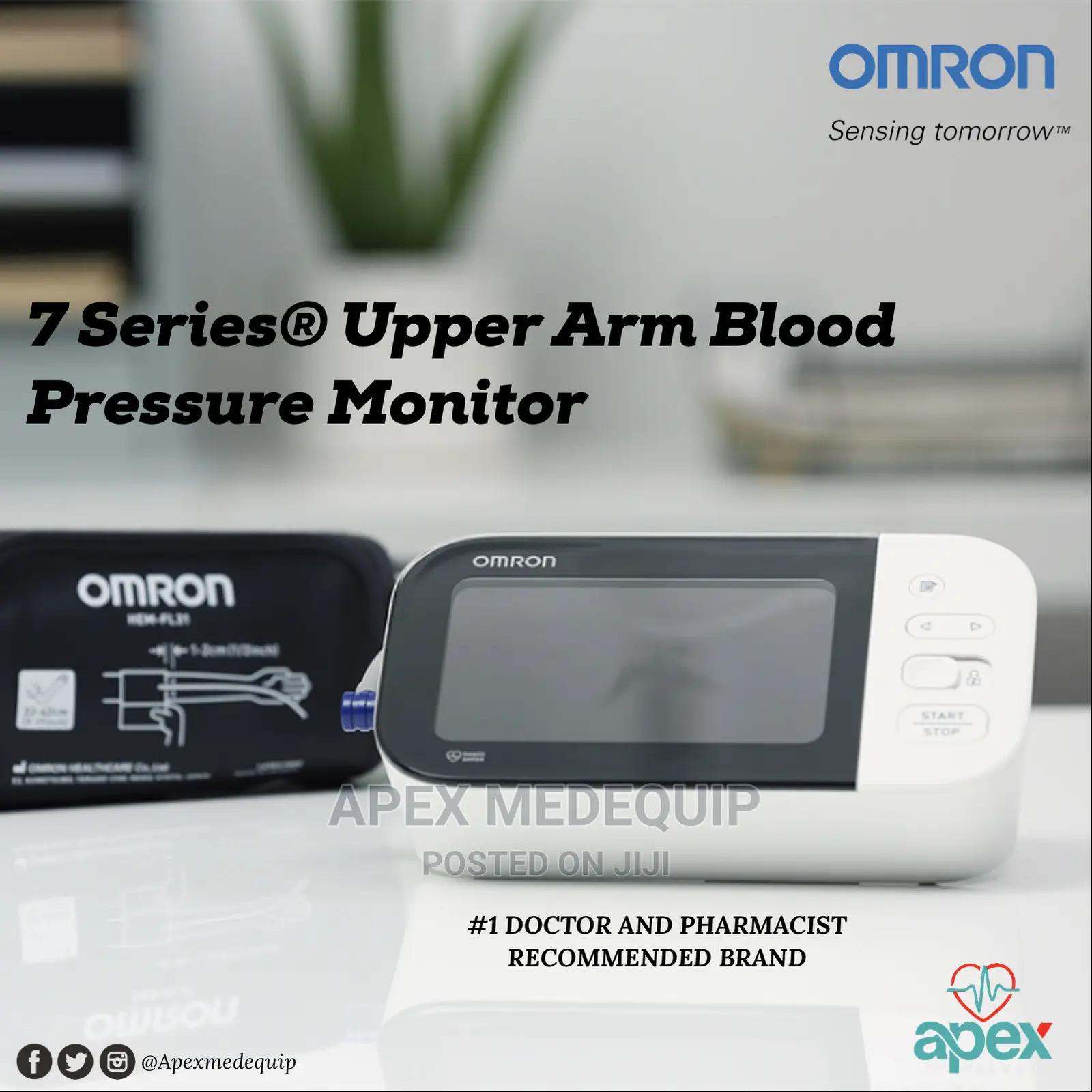 Omron Series 7 Blood Pressure Monitor ( OMRON M7 ) in Accra ...