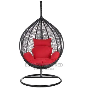 Hanging Egg Chair Swing Cushion Rattan Indoor Outdoor