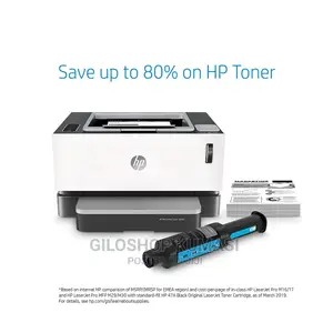 Hp Neverstop 1000w Wifi Enabled Monochrome Laser Printer