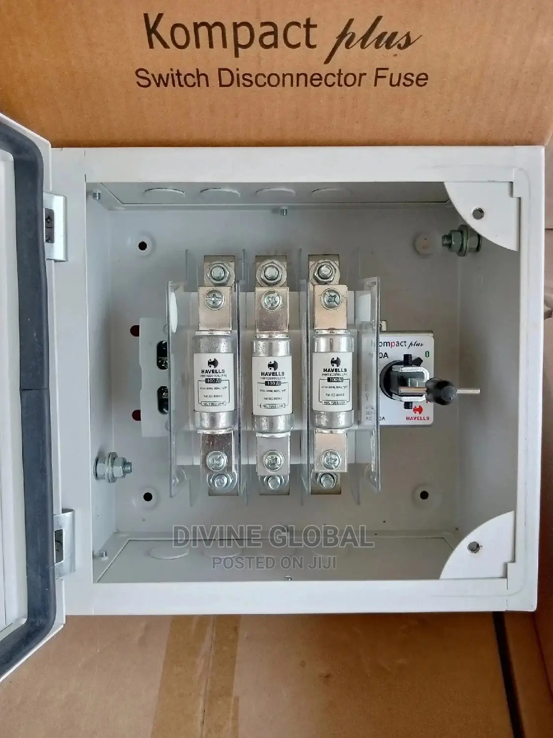100A TPN Switch Disconnector Fuse