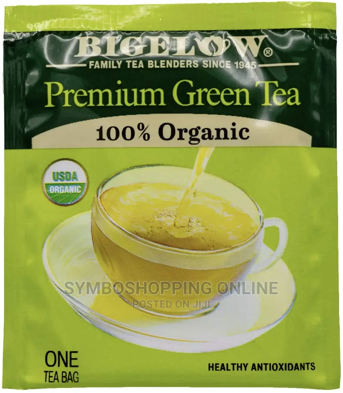 Bigelow Premium 100% Organic Green Tea 160pcs in Box