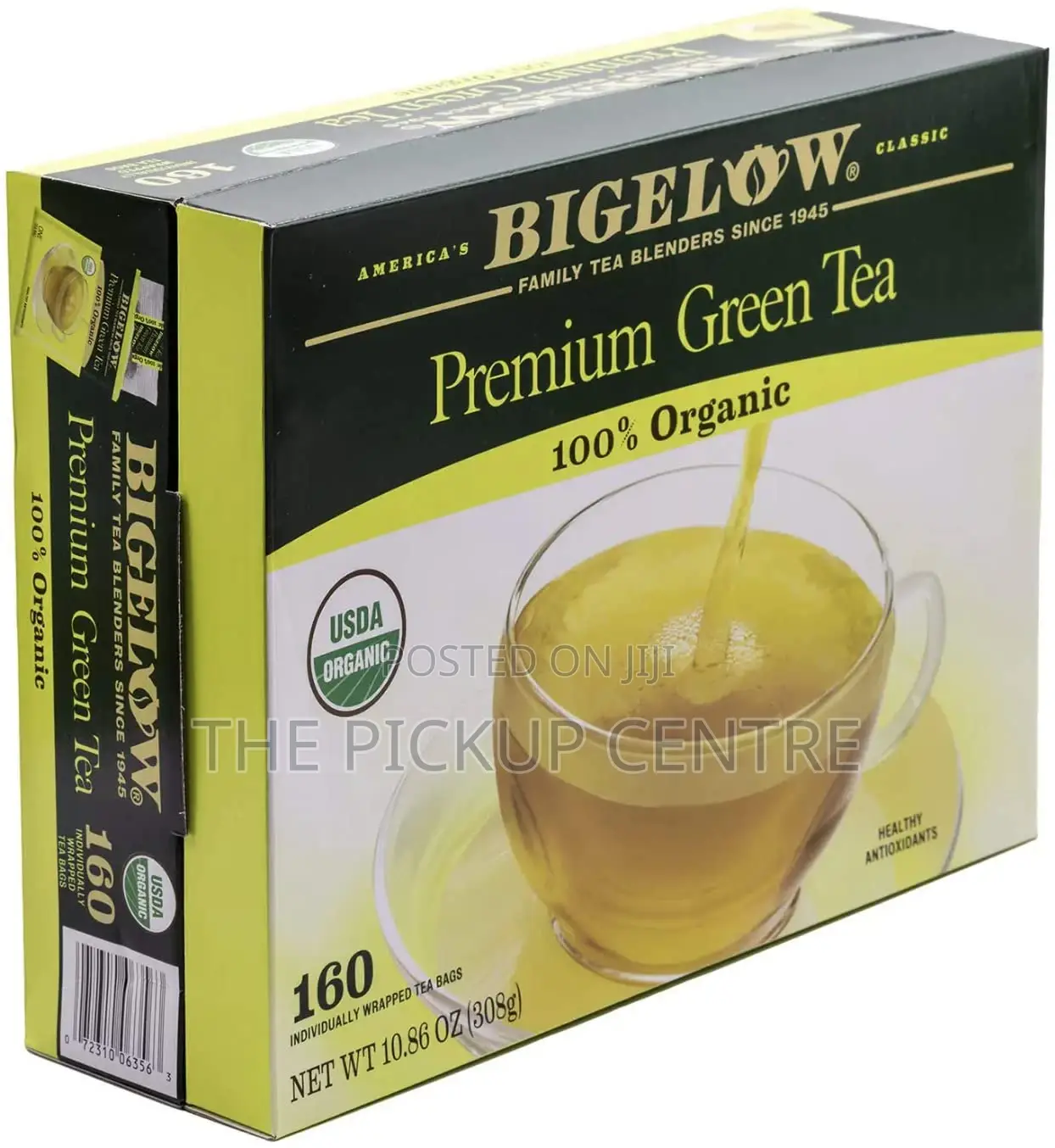 Bigelow Premium 100% Organic Green Tea 160pcs in Box