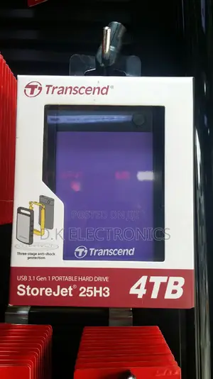 Transcend 4tb External Hard Drive