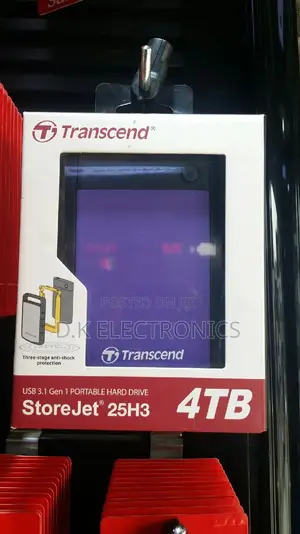 Transcend 4tb External Hard Drive