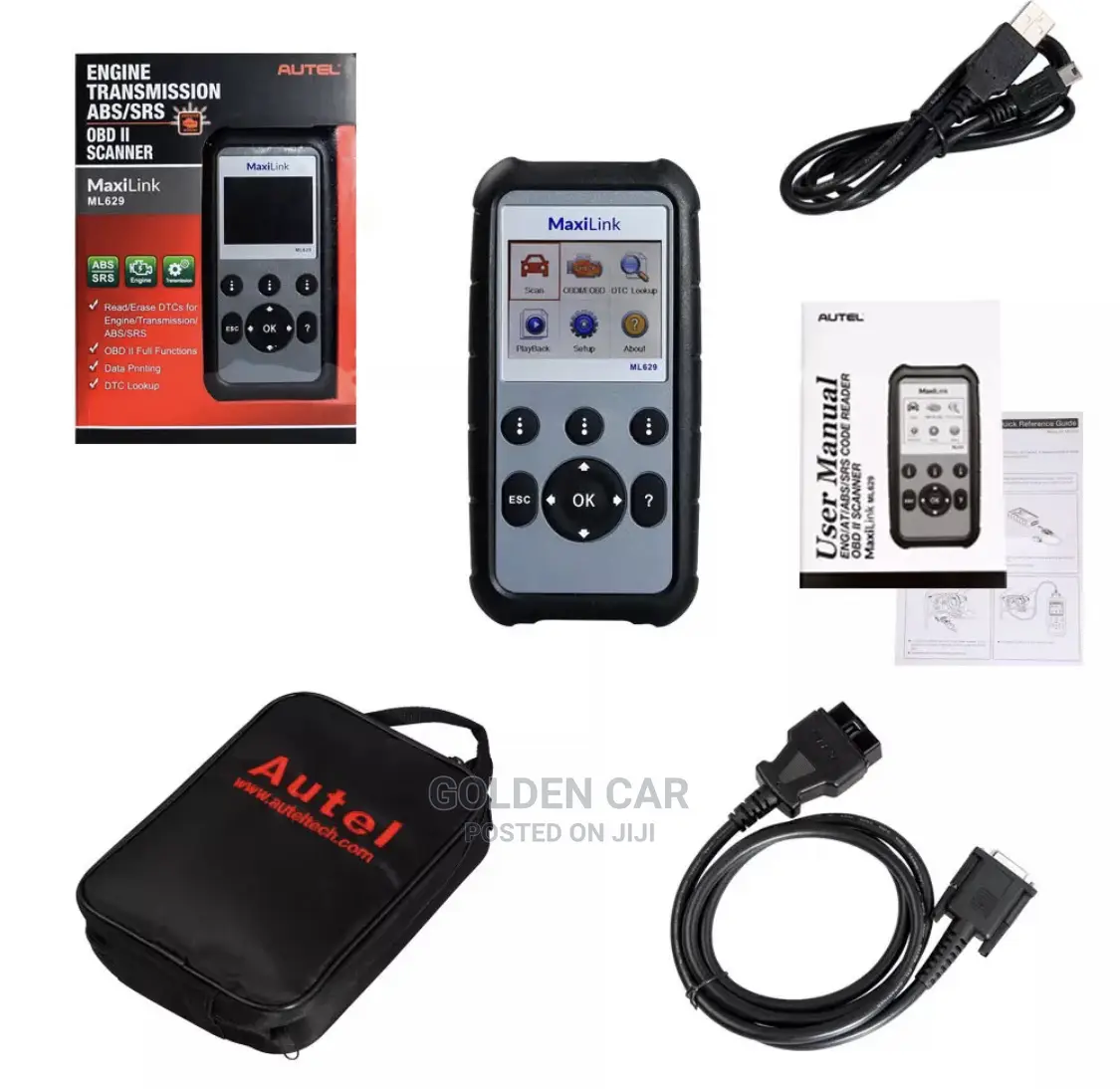 Autel Maxilink ML629 OBD Car Diagnostic Scanner