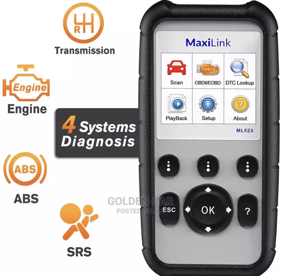 Autel Maxilink ML629 OBD Car Diagnostic Scanner