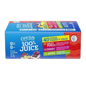 Caprisun 100% Juice Ready-to-Drink 40piece Variety Pack