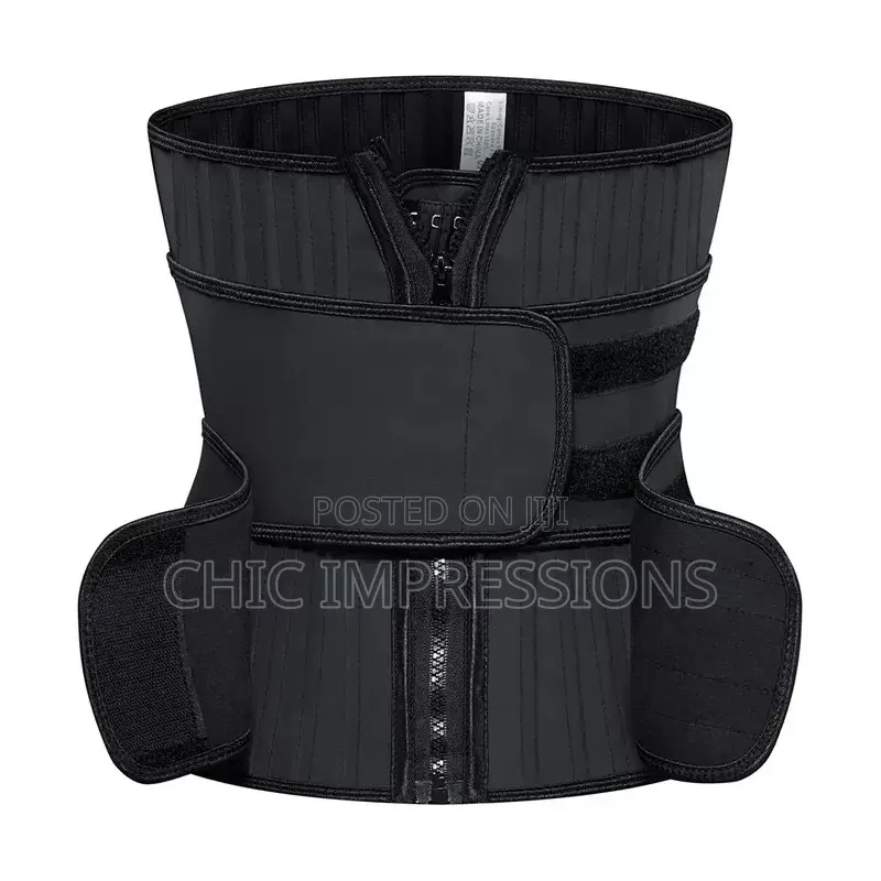 25 Steelbone Latex Waist Trainer With 2 Detachable Belts