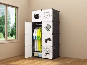 8 Cubes Kids Plastic Wardrobe