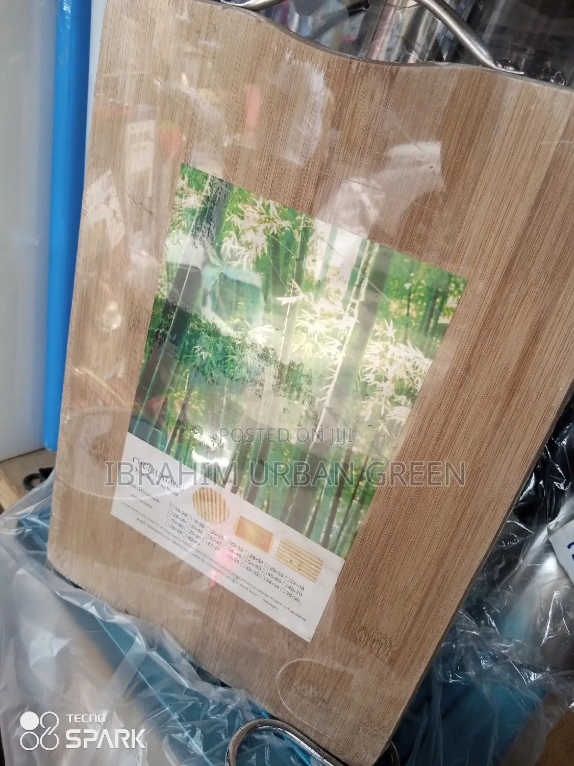 Board for Restaurant Wooden