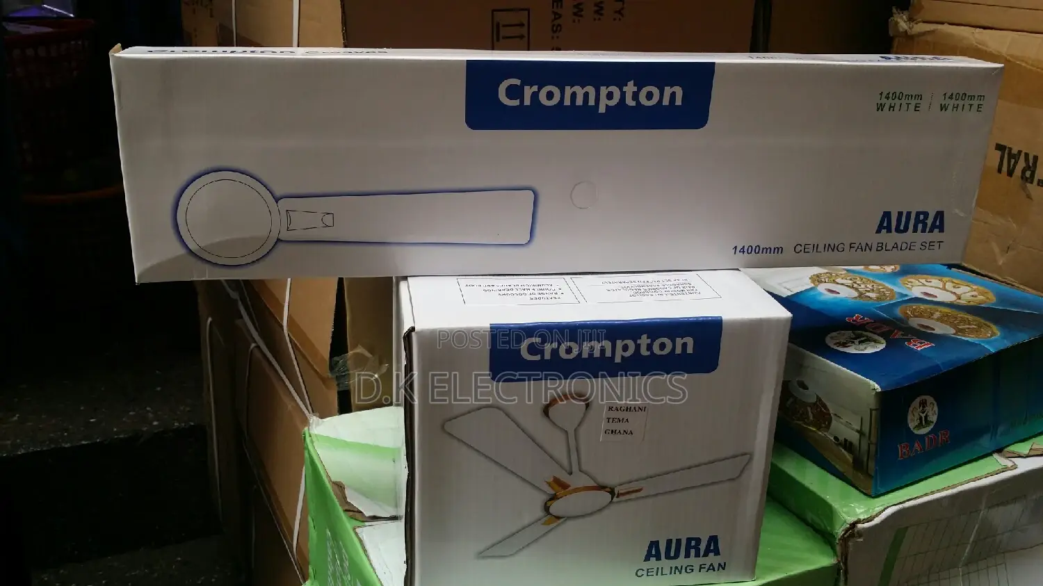 Crompton Aura Long Blade Ceiling Fan