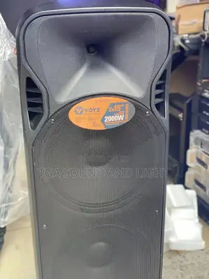 Voyz 2x15 Bt Active Rechargeable Speaker