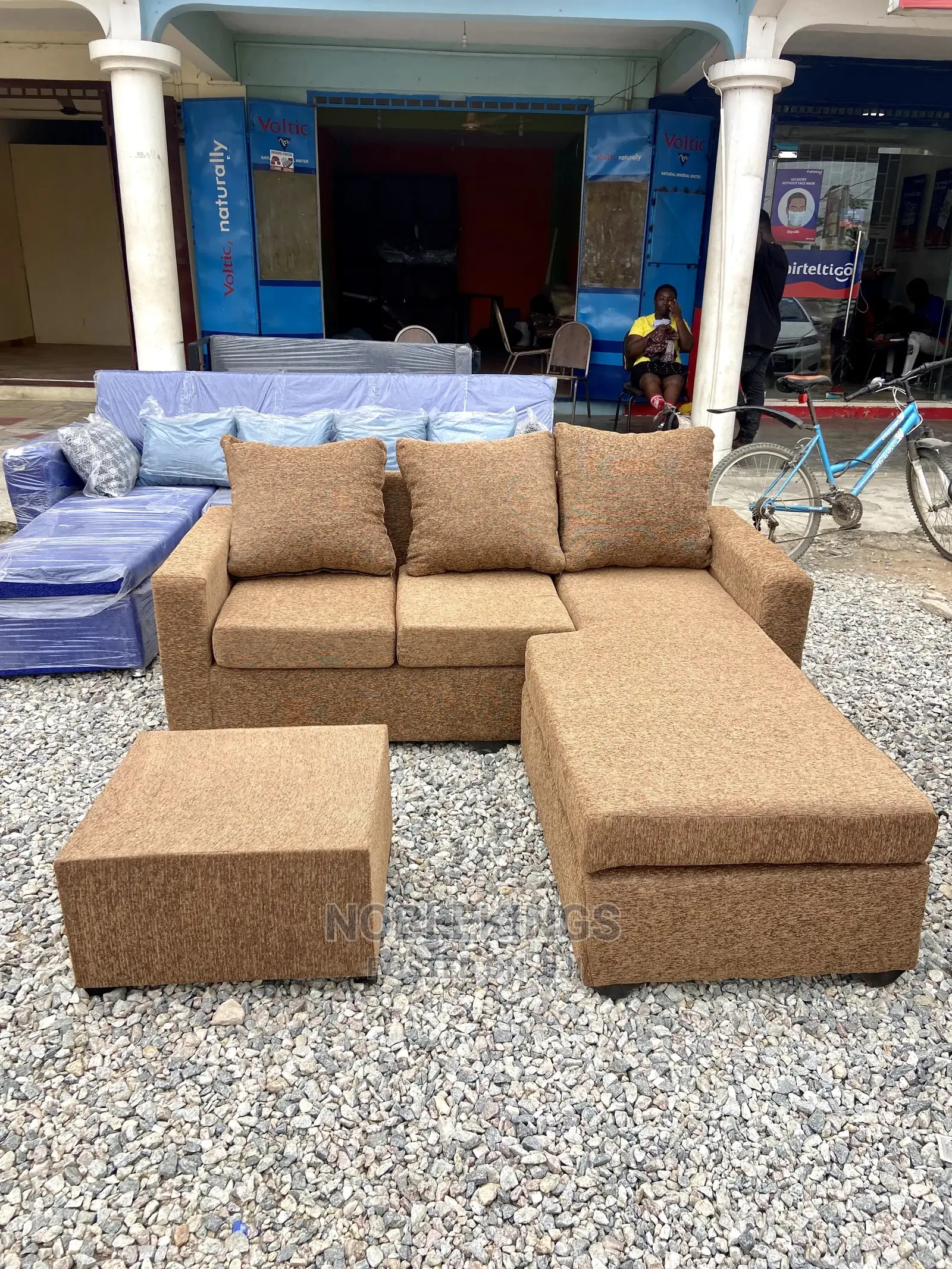 Sofa With Center Table