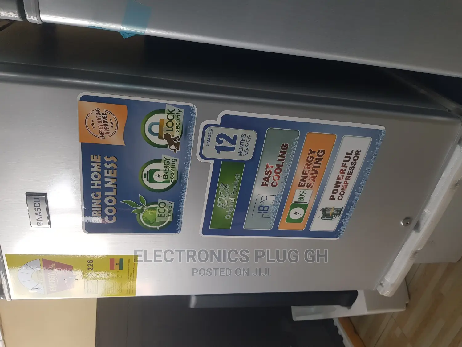 Nasco 80 Litres Table Top Fridge