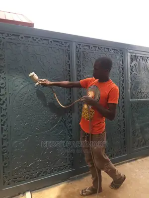 Galvanized Gate