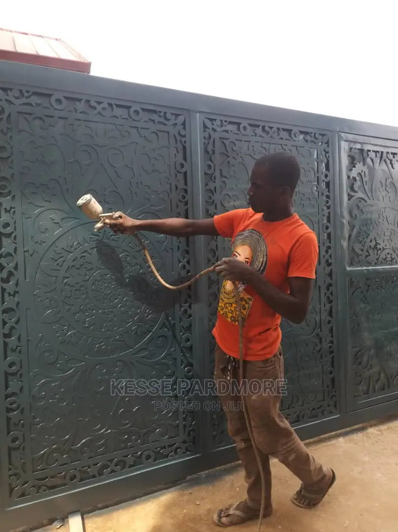 Galvanized Gate
