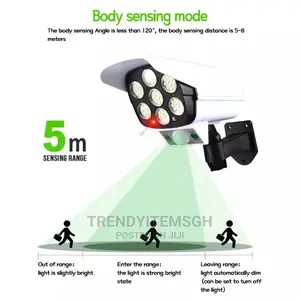 Motion Sensor Dummy Solar Camera Light