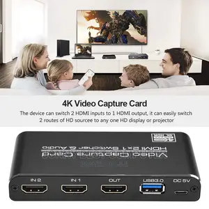 4k Video 2 in 1 Capture Card