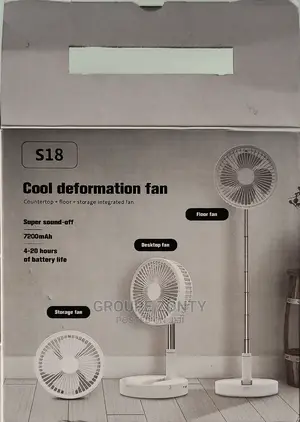 Mini Rechargeable Convertible Fan.