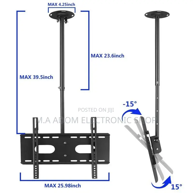 Very Durable Ceiling Wall Mount for Led Tvs 32”-55”