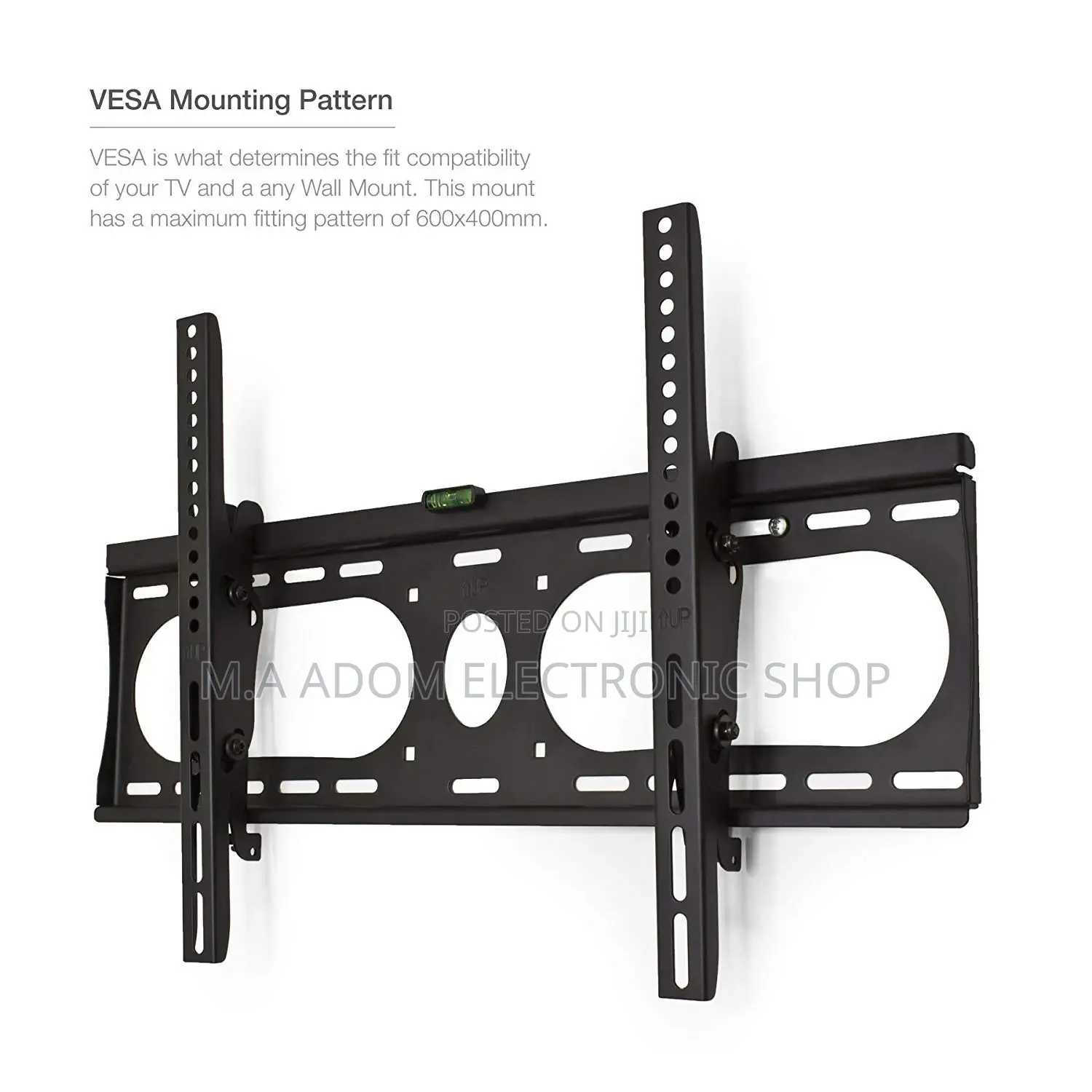 Very Durable Tilting Wall Mount 32”-66”