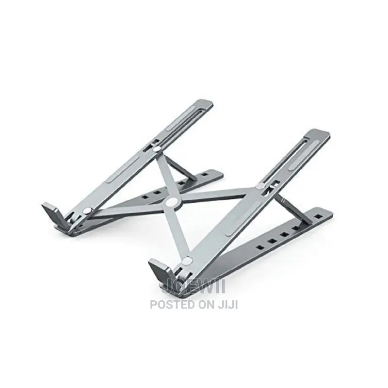 Foldable Laptop Alumineum Rack.