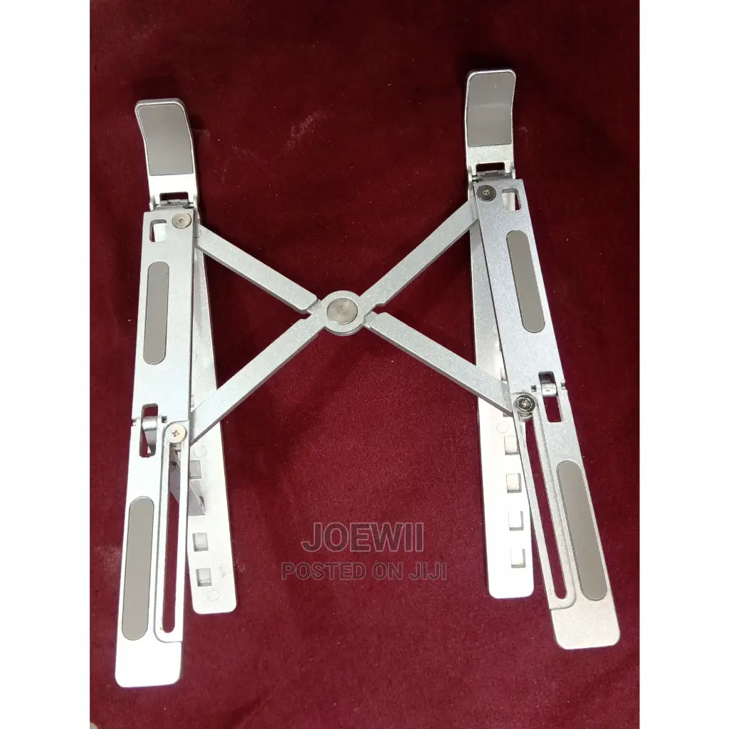 Foldable Laptop Alumineum Rack.