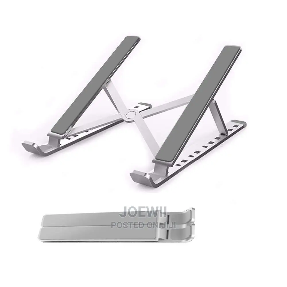 Foldable Laptop Alumineum Rack.