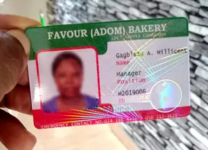 ID Card Transparent Hologram Overlay Stickers