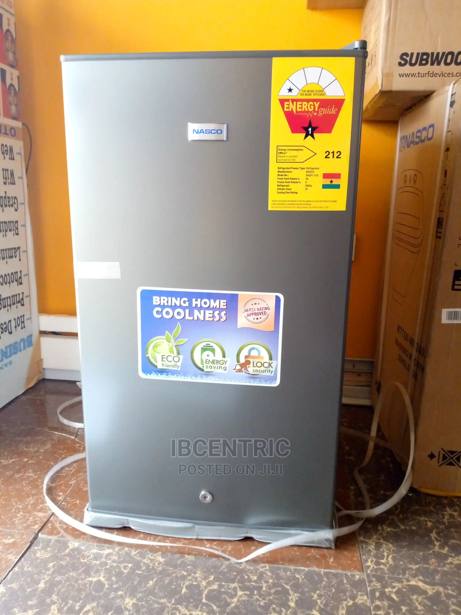 Nasco 84L Single Door Refrigerator