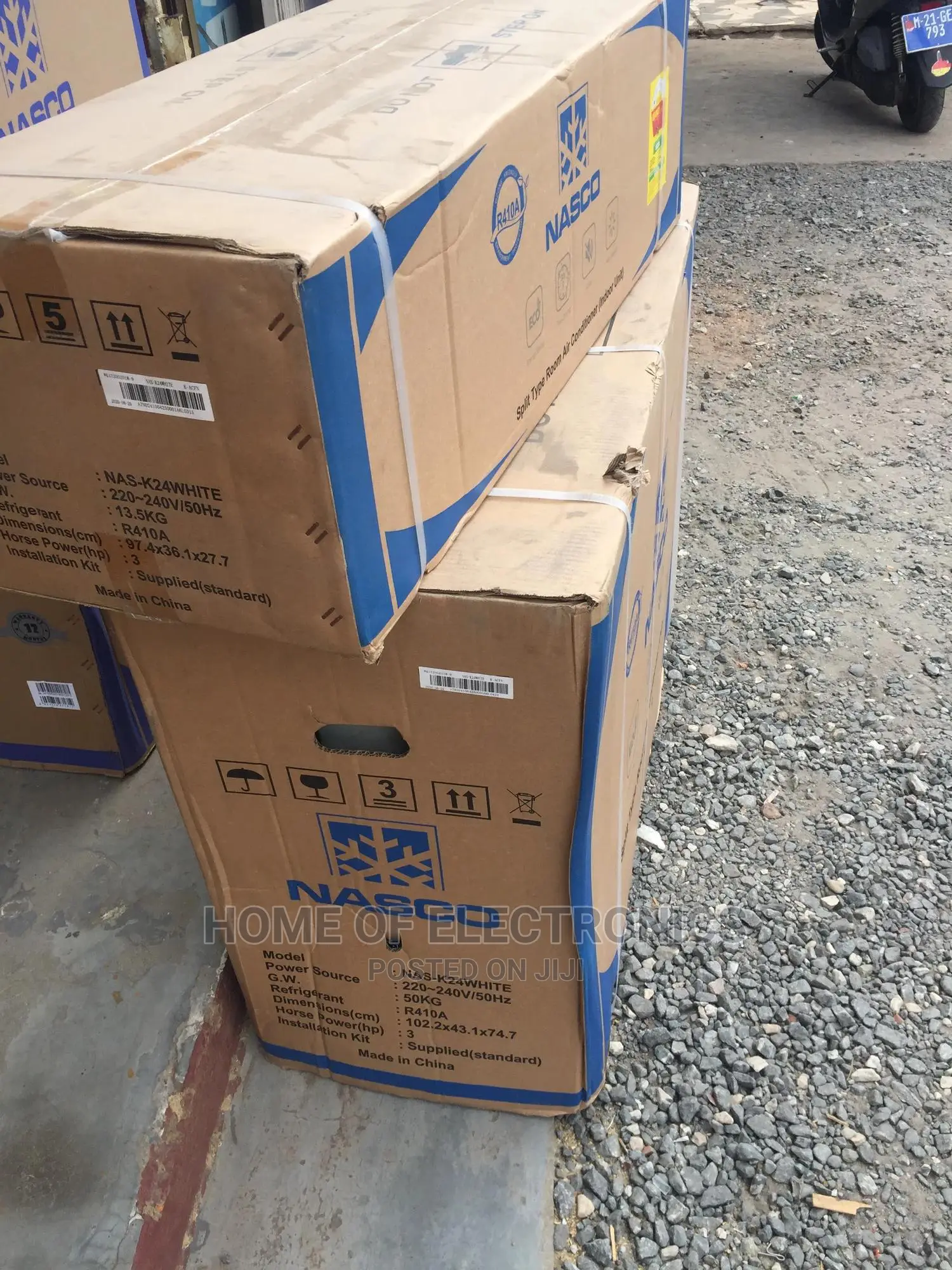 2022 Nasco 2.5HP Split Air Conditioner R410 Gas AC