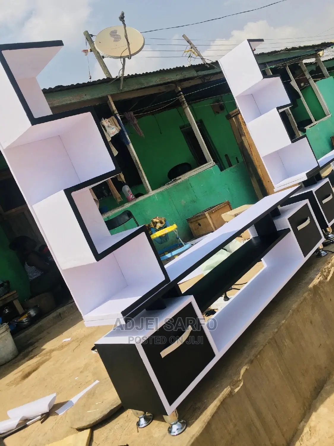 Original Tv Stand With Shelves