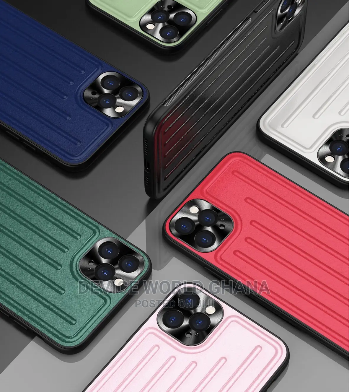 Leather Case With Stripes Available 4 iPhone 13promax 13p 13