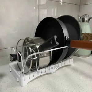Adjustable Pot and Lid Holder