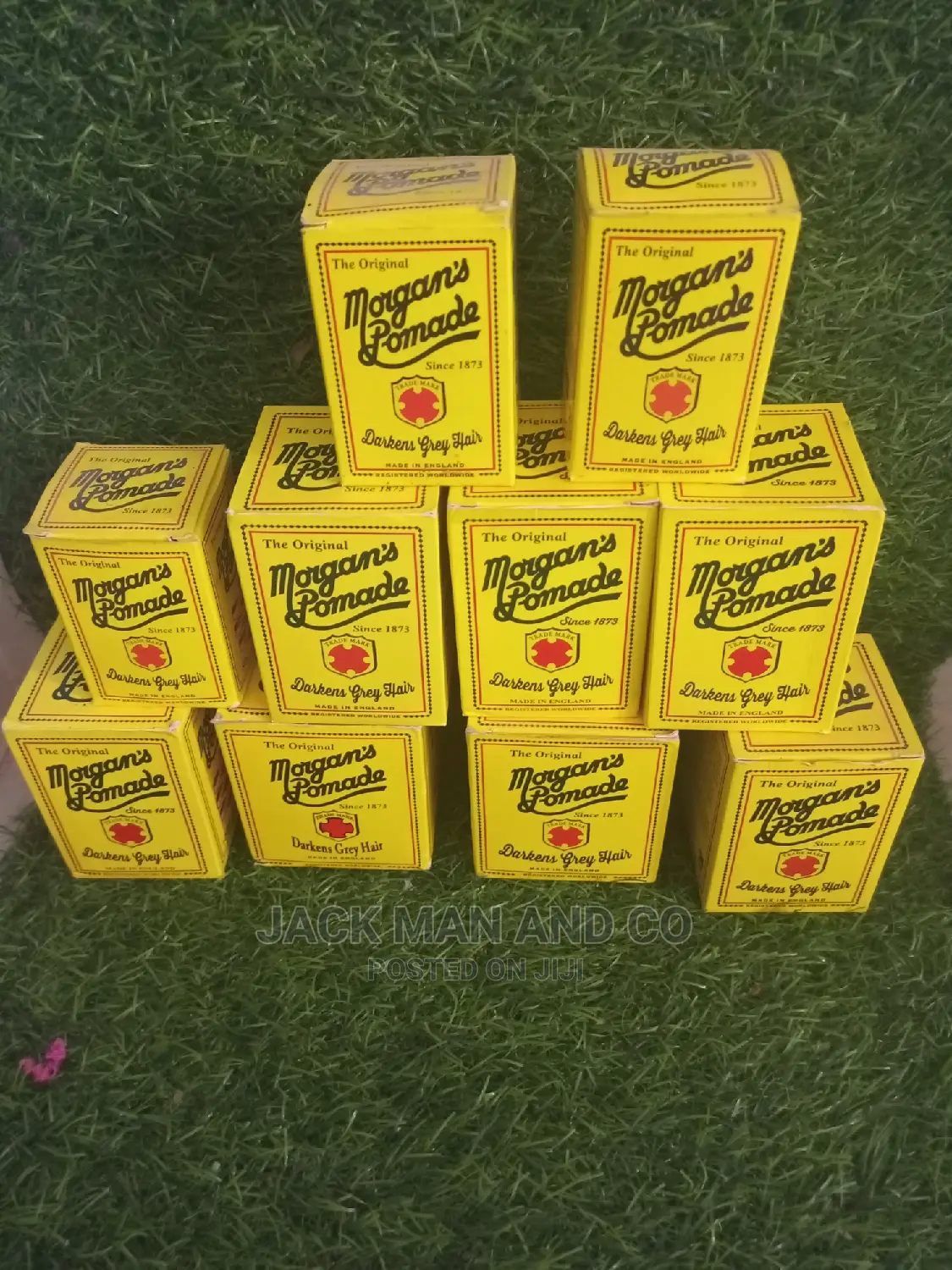 Morgan Hair Cream ( Darkens Gray Hair)