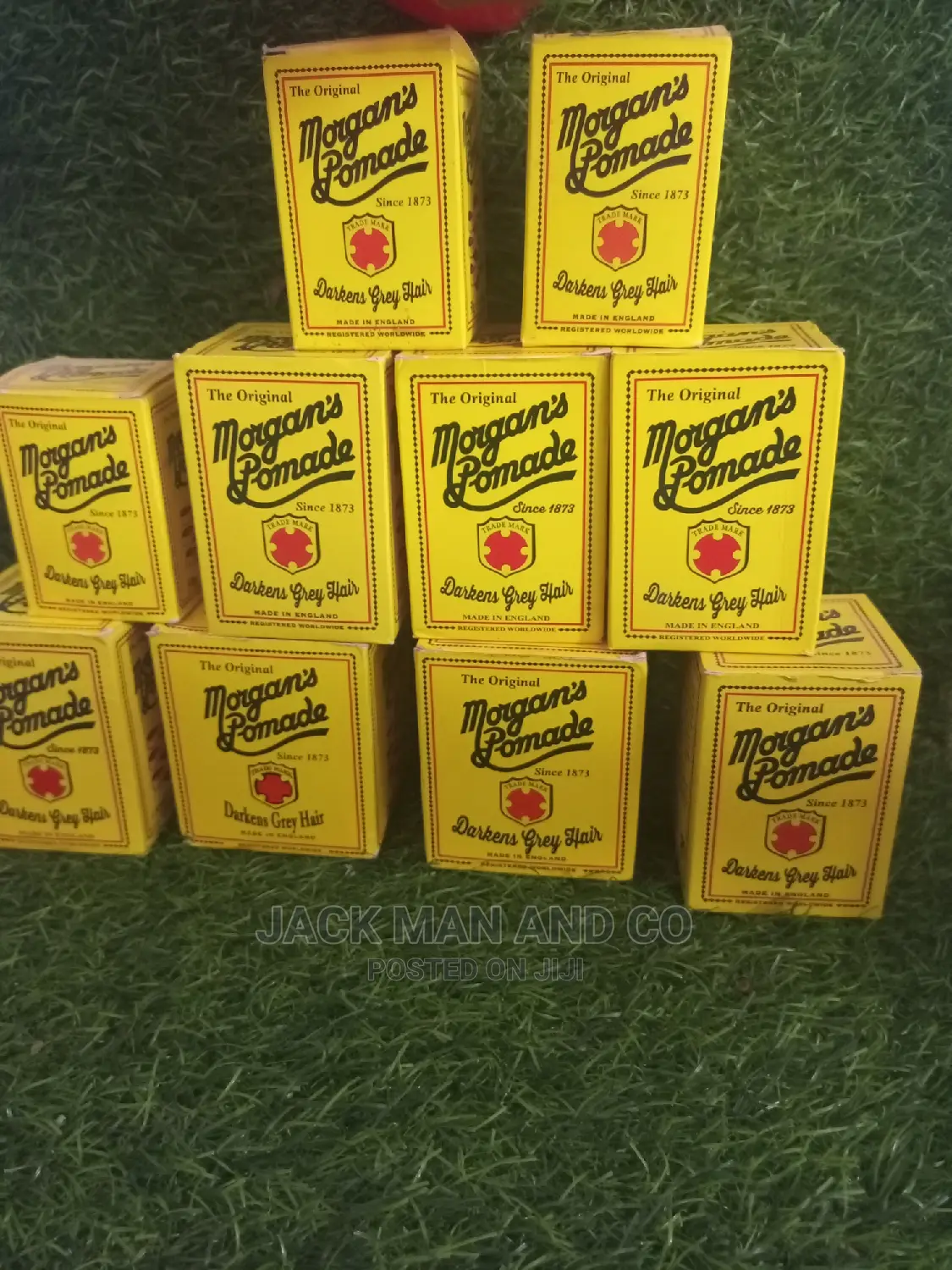 Morgan Hair Cream ( Darkens Gray Hair)