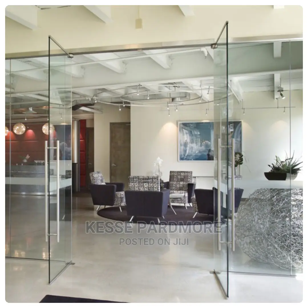 Glass Door With Side Fix