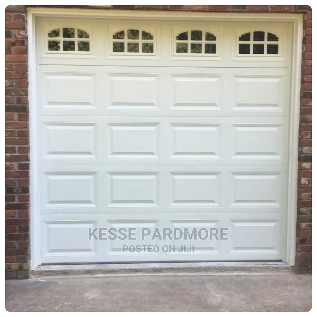 Garage Door With Fanlight