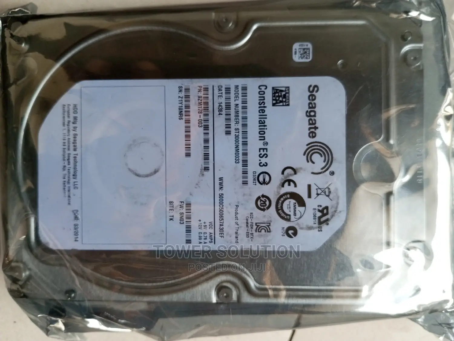Surveillance Hard Drive 3TB
