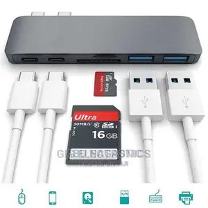 USB Type-C Hub 7in1 SD Card 3.0