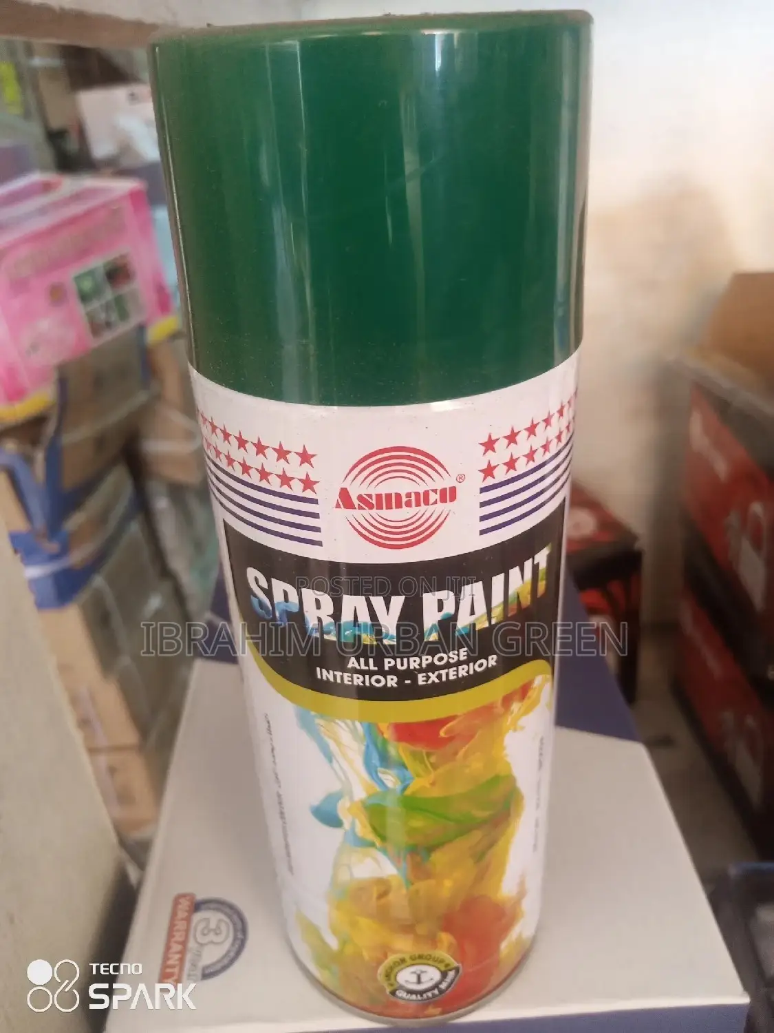 Metalic Cane Spray Paint