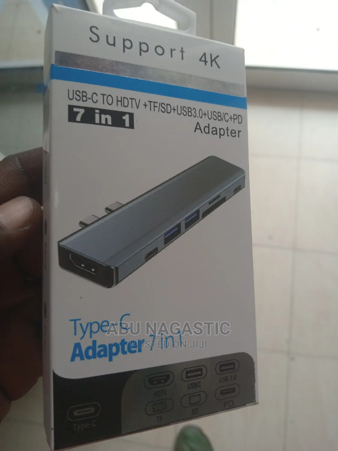 USB Type-C Hub 7in1 SD Card 3.0