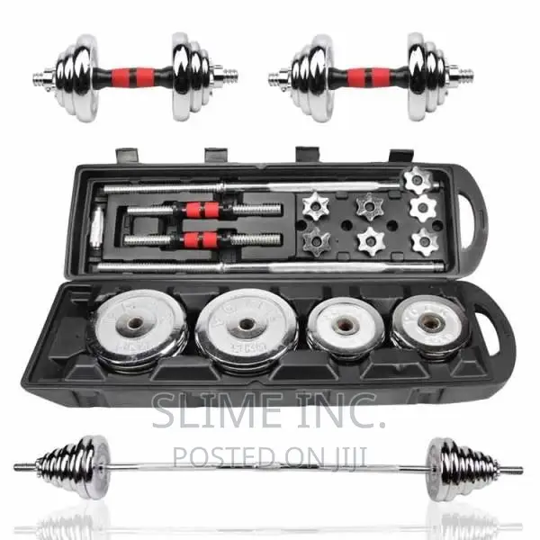 50kg York Adjustable Chrome Dumbbell Rack