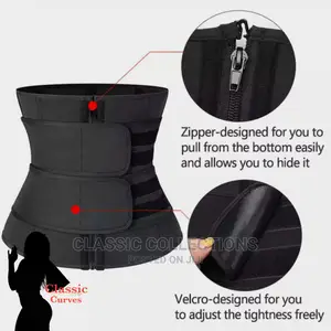 Double Belt Zip Tummy Control Trainer