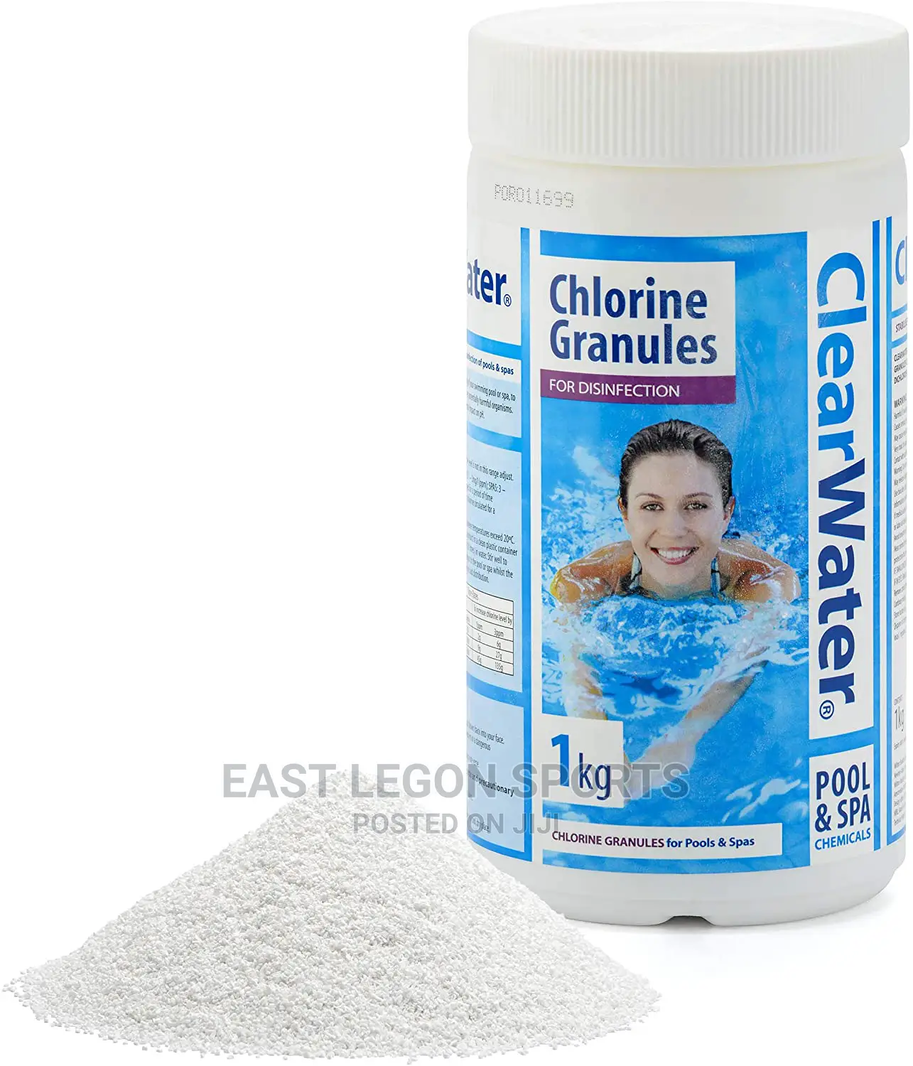 Swimming Pool Chlorine Granules Tub Clear Water